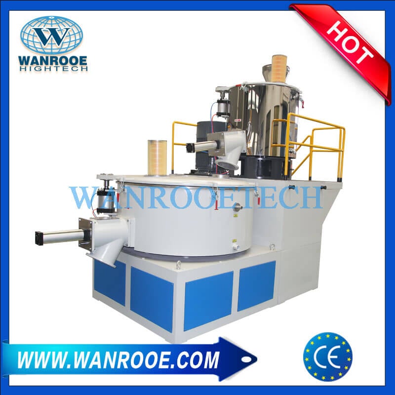 PVC Compounding Mixer Plastic Heater Cooler Mixer Unit