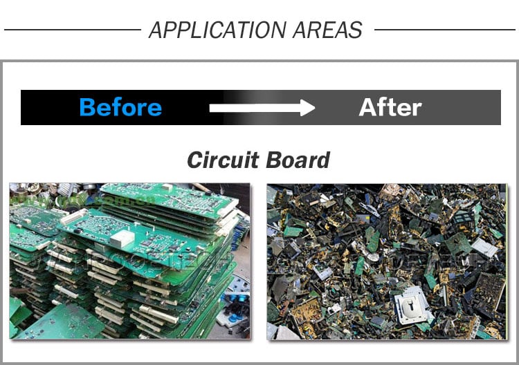 PCB Shredder, Printed Circuit Board Shredder, PCB Shredding Machine, Printed Circuit Board Shredding Machine