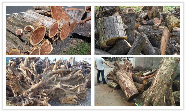 Tree Stump Shredder, Tree Root Shredder, Tree Branches Shredder Machine, Industrial Tree Shredder