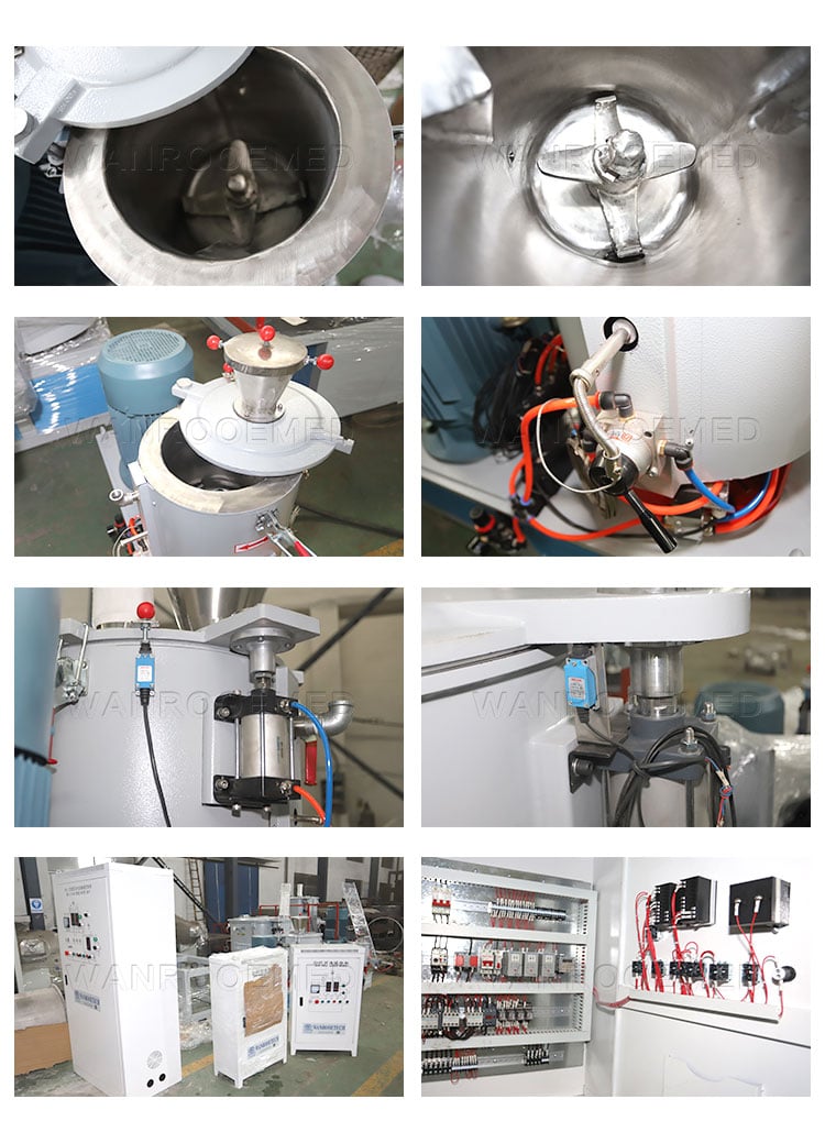 PVC compounding mixer, PVC mixer, high speed lab mixer, high speed mixer, plastic mixer