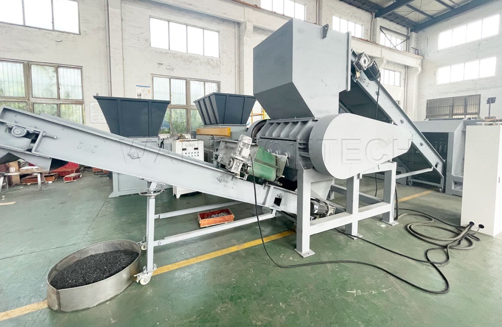 Steel Wire Reinforced HDPE Composite Pipe Recycling Machine