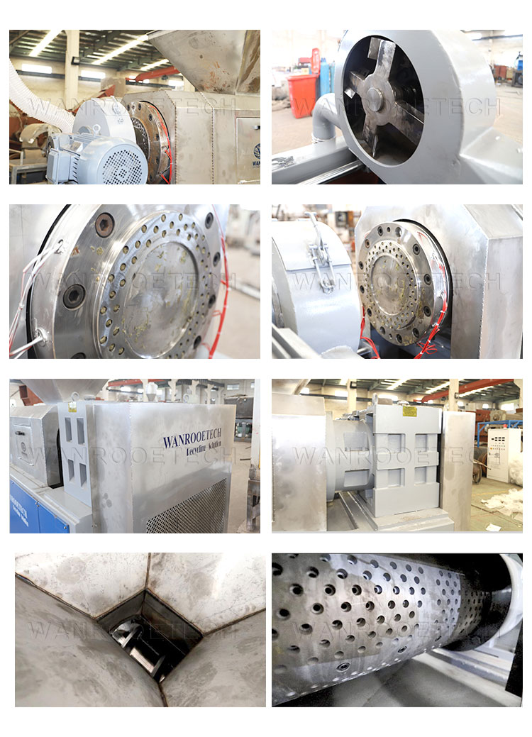 Bolsa tejida Squeezing Pelletizing Granulating Plant Bolsa tejida Squeezing Pelletizing Granulating Plant