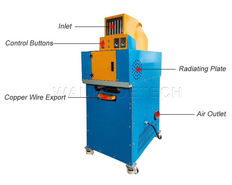 Small Copper Wire Cable Granulator Machine Parts Small Copper Wire Cable Granulator Machine Parts