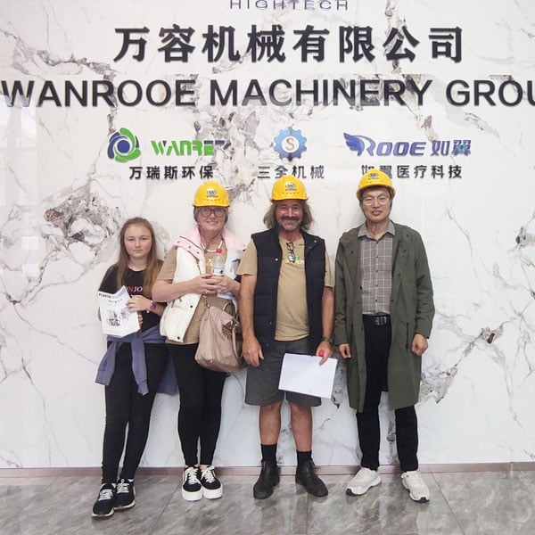 wanrooe customer visit