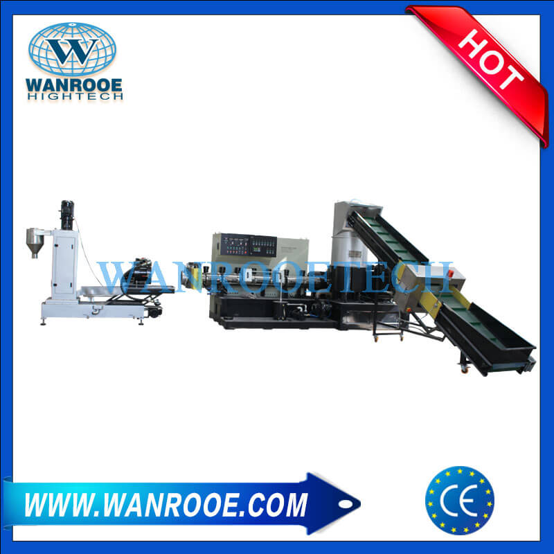 PP PE Plastic Film Pelletizing Granulating Machine-1 Machine de granulation pour pelletisation de film plastique PP PE-1