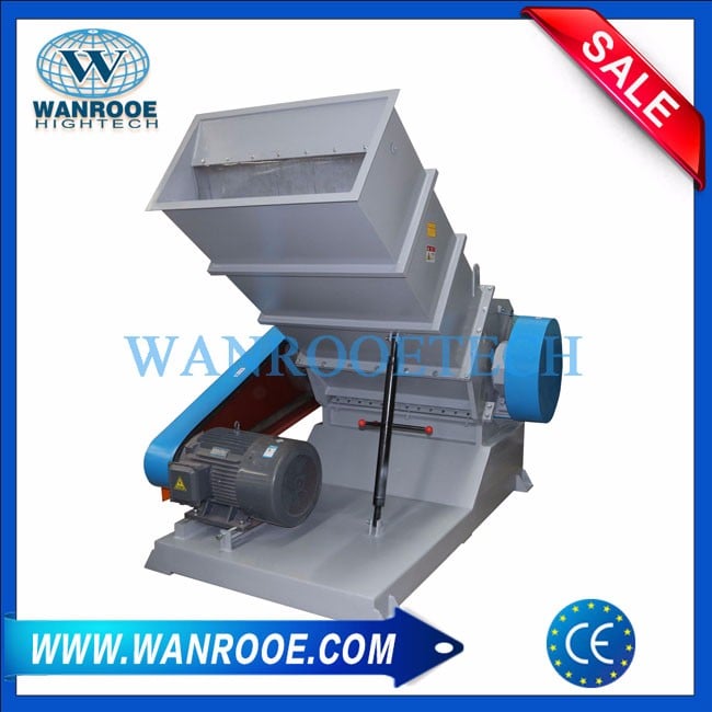 Heavy Duty Plastic Pallet Tray Bag Sheet Barrel Drum Recycling Crusher Granulator Machine