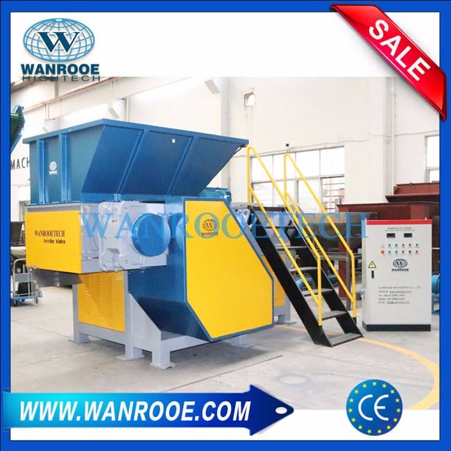 Waste Industrial Film Agricultural Film PP PE PVC Plastic Film Shredder Machine