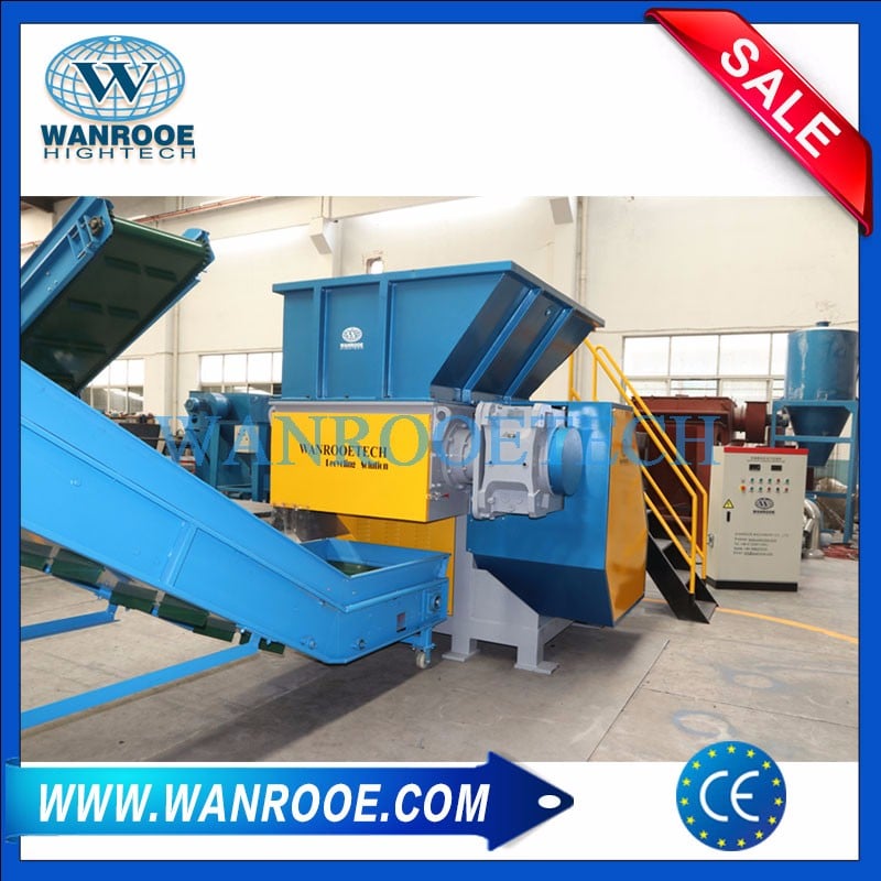 Wire shredder for electric cables