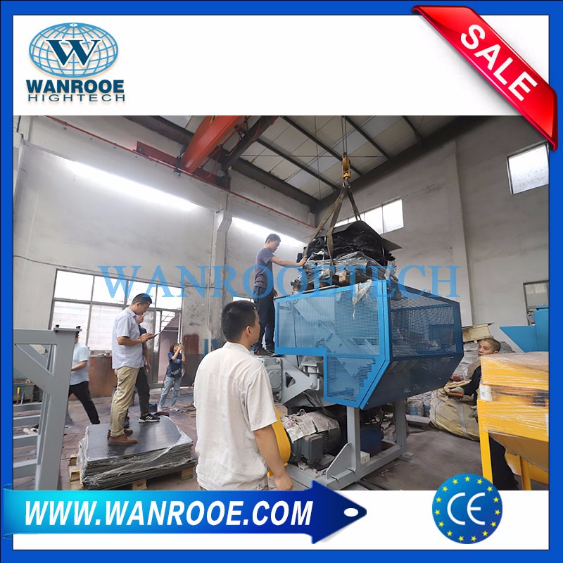 2000Kg/h PVC Floor SPC Floor Plastic Floor Recycling Shredder Machine