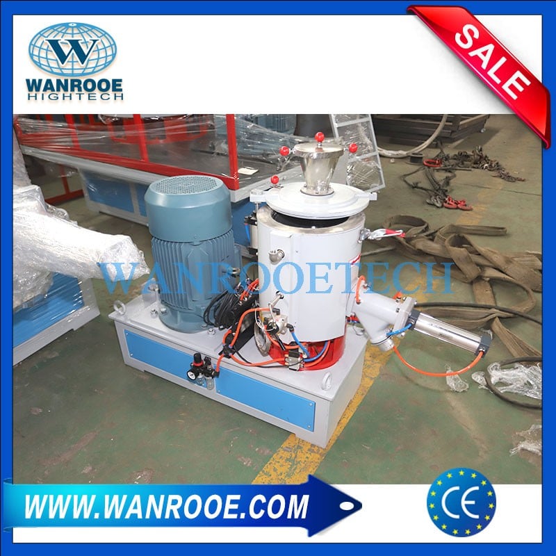  High Speed Vertical PVC Powder Hot Mixer Machine