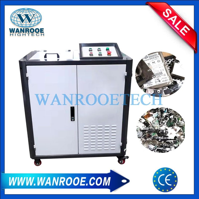 Waste Metal Hard Disk Disc Drive Shredder Machine