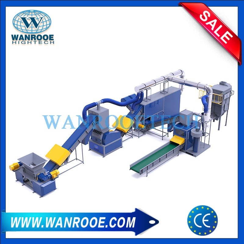 Automatic copper and aluminum radiator recycling machine