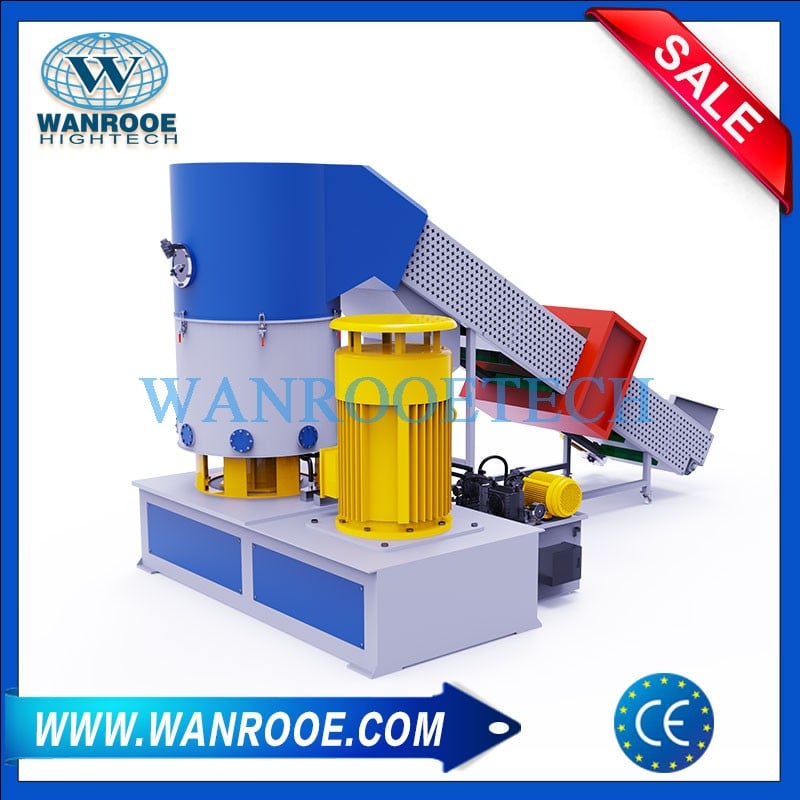 Scrap PP Non Woven Meltblown Fabric Textile Recycling Agglomerator Compactor Machine