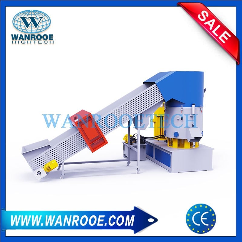 Waste Plastic Film Woven Bags Agglomerator Compactor Machine