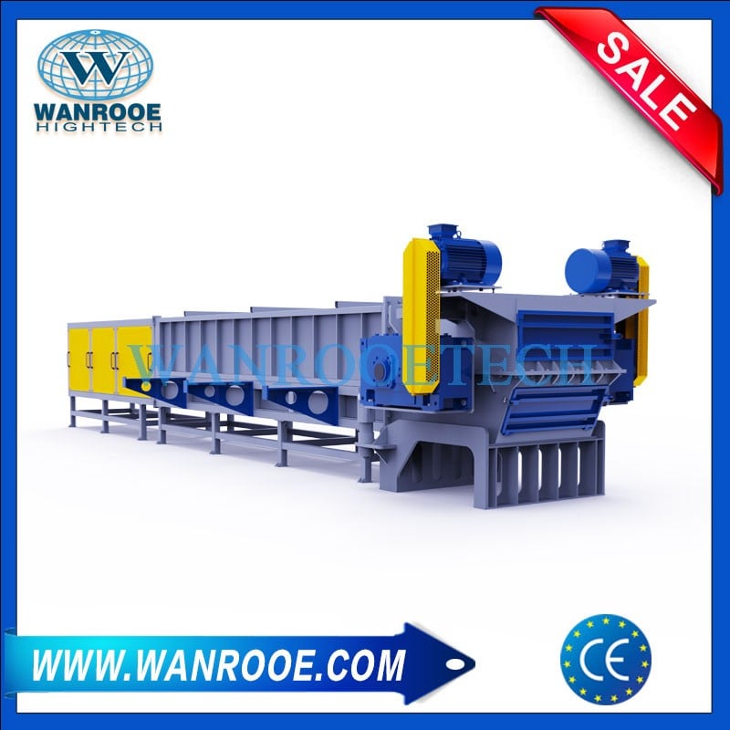 Big Diameter Large PP PE PVC HDPE Plastic Pipe Shredder