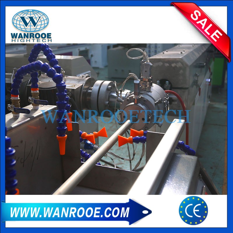 Aluminum Steel Rods Plastic Coating Machine