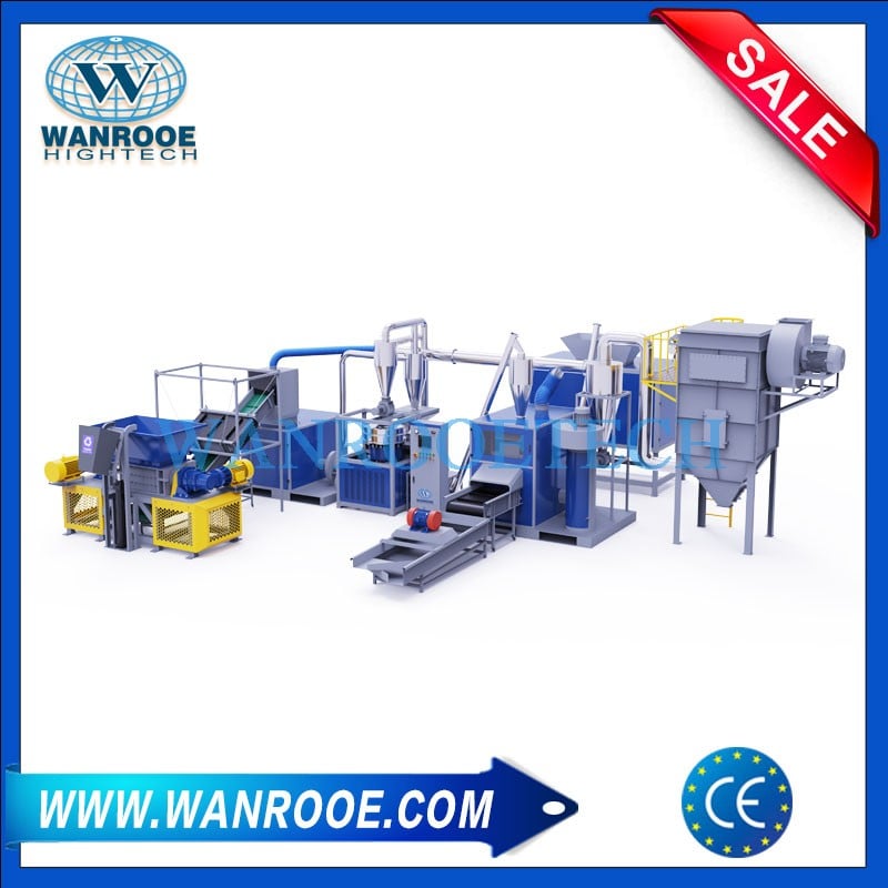 E Waste Recycling Machine PCB Printed Circuit Board Recycling Plant