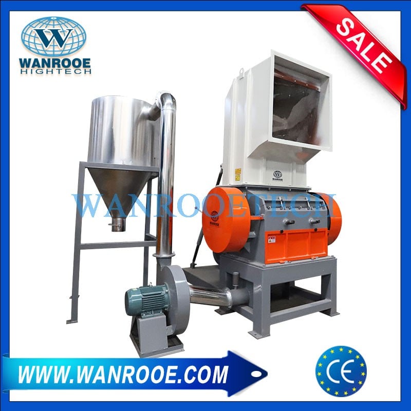 Scrap Fiberglass Reinforced Plastic (FRP) Grinder Granulator Crusher Machine