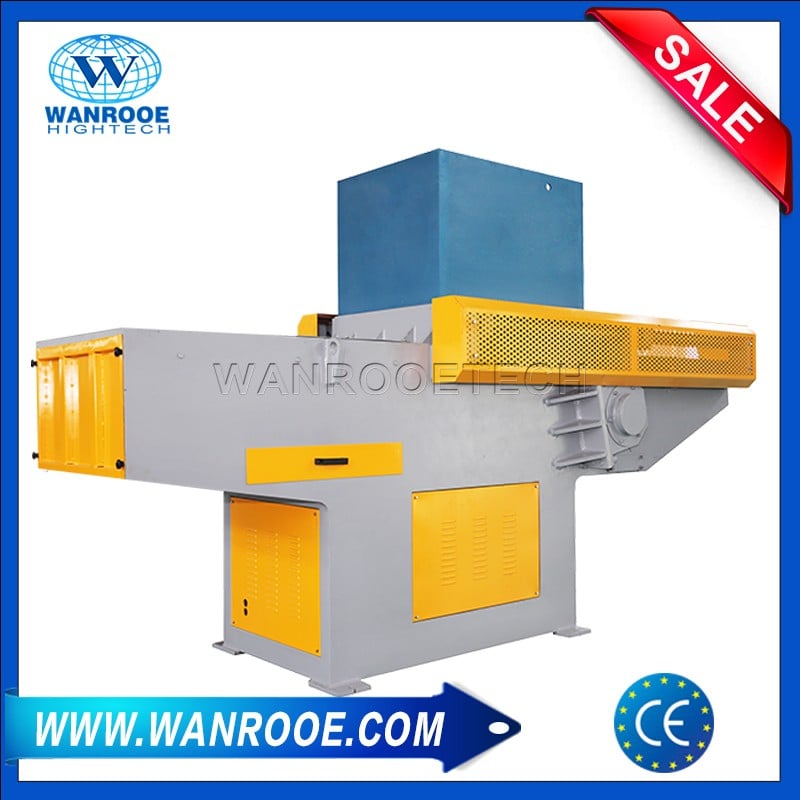Vertical PP PE ABS PVC Pipe Shredder With Movable Hopper
