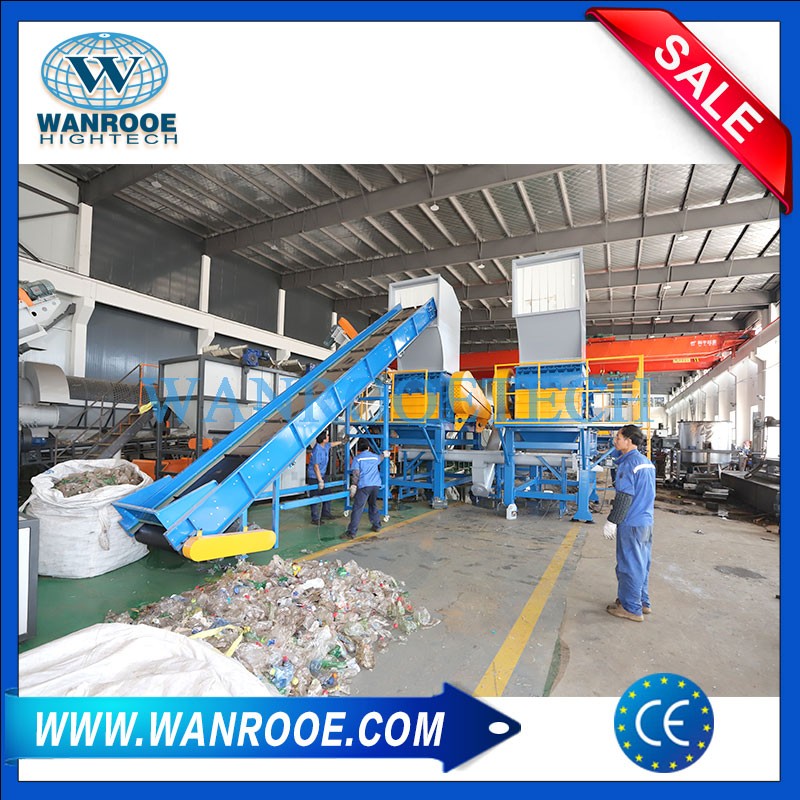 Lavadora de reciclaje de botellas de PET