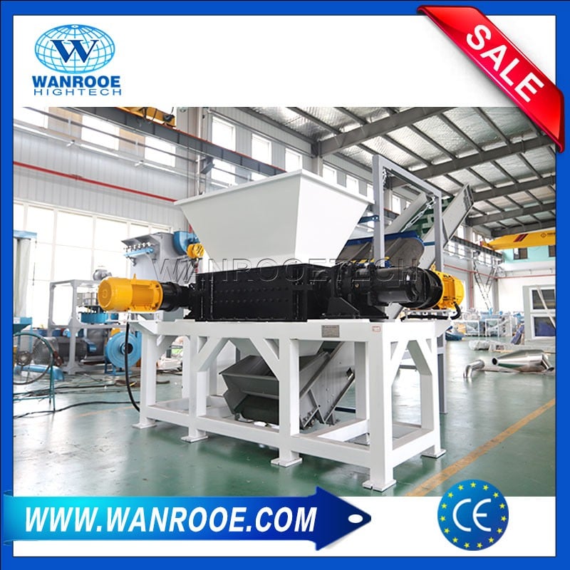 Double Shaft Industrial Used Pallet Shredder Machine For Sale