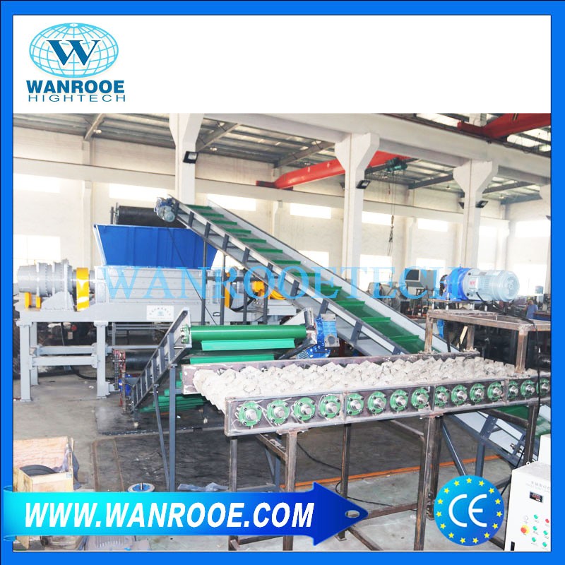 Neumático, máquina trituradora TDF