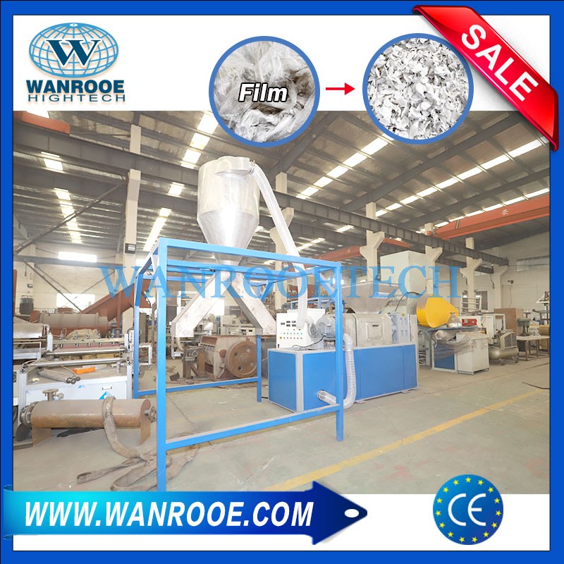 Bolsa tejida Squeezing Pelletizing Granulating Plant