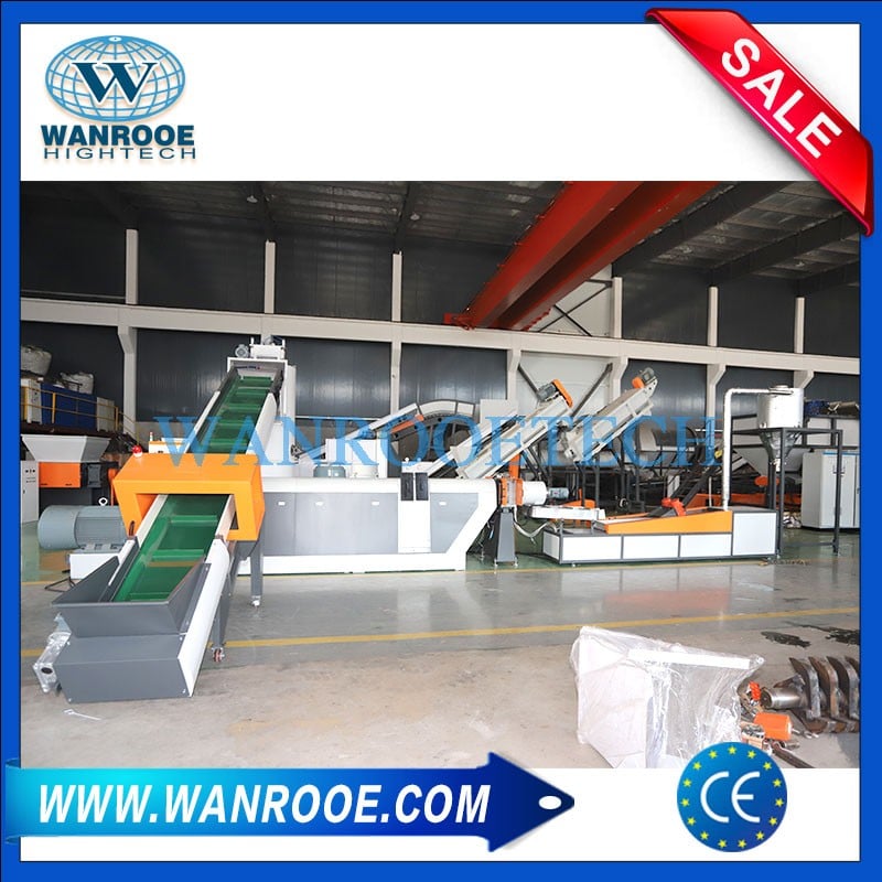 Máquina de granulación de granulación de la película plástica de los PP PE