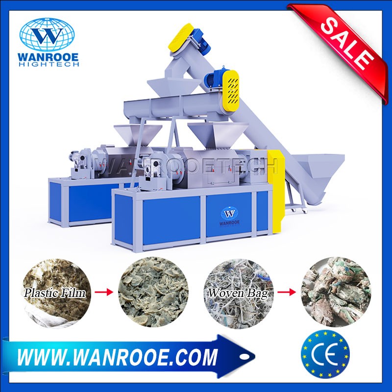 Película de PP / PE que exprime la planta de granulación de granulación