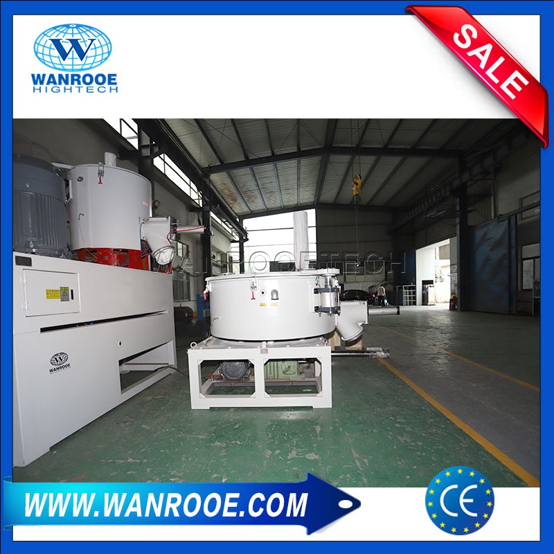 Sistema de mezcla de alta velocidad de PVC