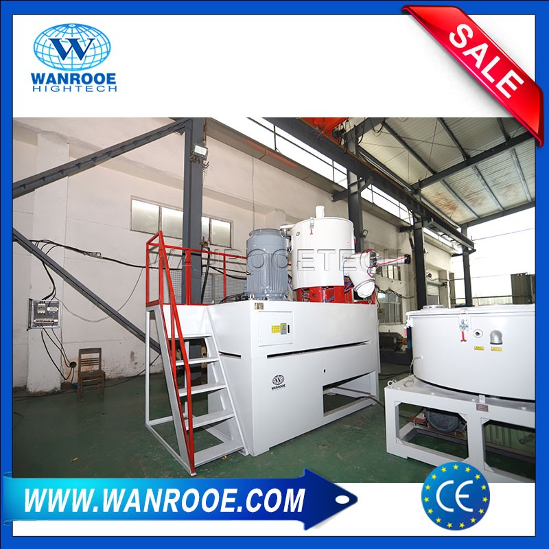 Sistema de mezcla de alta velocidad de PVC