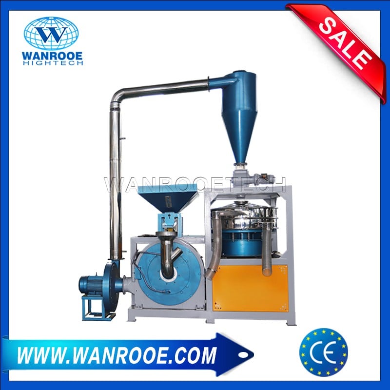 PA66 Nylon Powder Making Machine Plastic Pulverizer Mill Machine