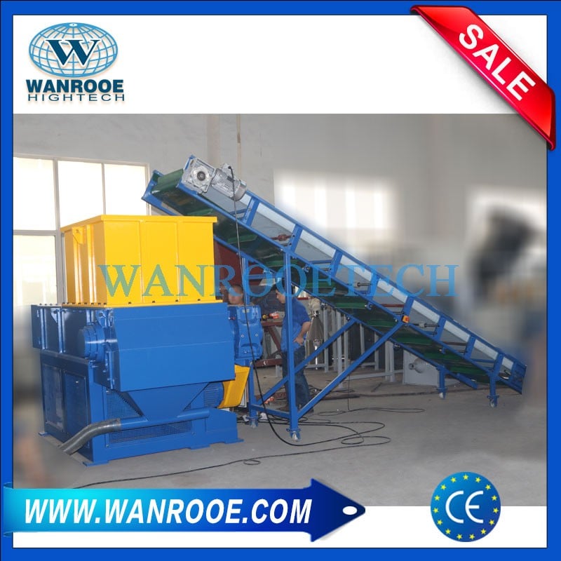 Waste Wood MDF Plywood Board Wood Pallet Shredder Machine