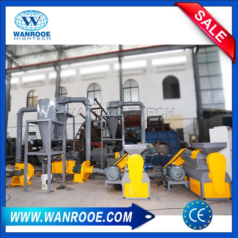 Waste Tire Tyre Rubber Grinding Milling Machine