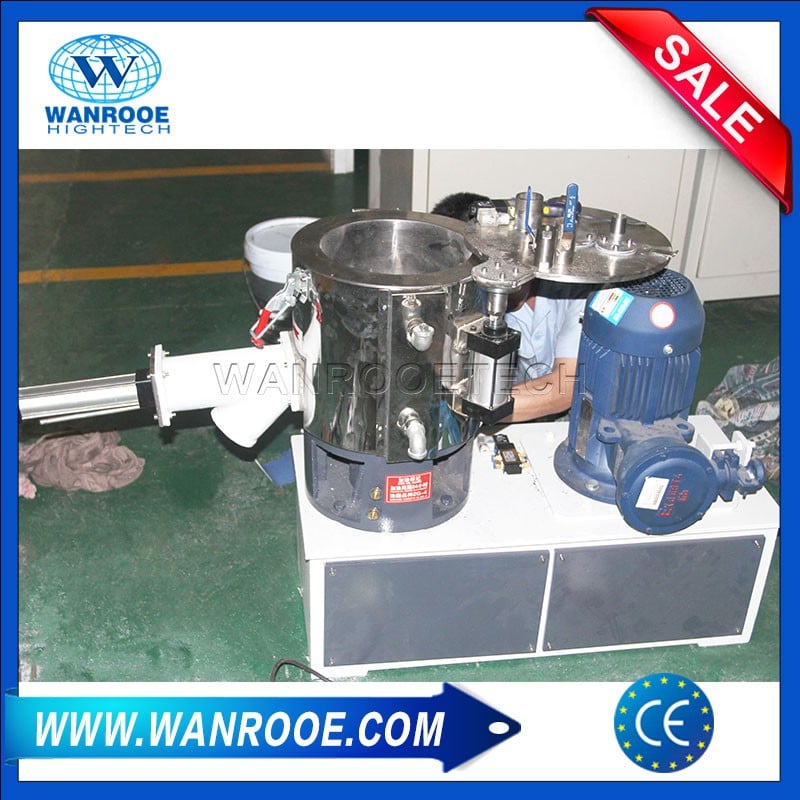 Industrial Plastic Mixer PVC High Speed Mixing System