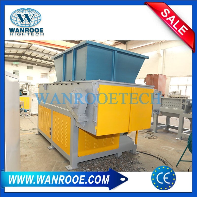 Waste Lumps PVC Flooring Ceiling Plastic Profile Shredder Machine