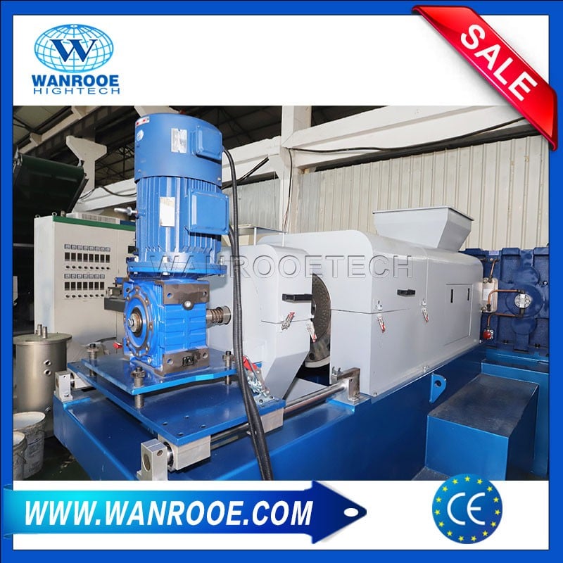 PP PE ABS Plastic Grinded Material Pelletizer