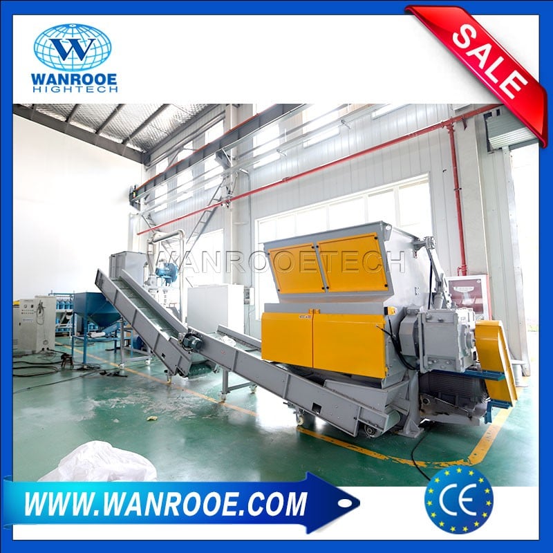 PVC Floor SPC Floor Plastic Floor Recycling Shredder Machine