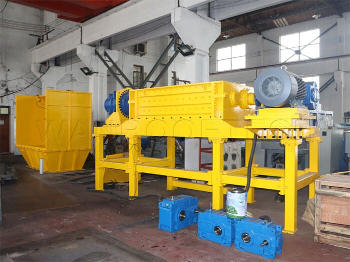 Double-Shaft-Shredder,tire-shredder,metal-shredder,jumbo-bag-shredder,-Plastic-Shredder Trituradora de doble eje, trituradora de neumáticos, trituradora de metal, trituradora de bolsas gigantes, trituradora de plástico