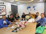 Warmly welcome Polish plastic pelletizing customers to visit and inspect!