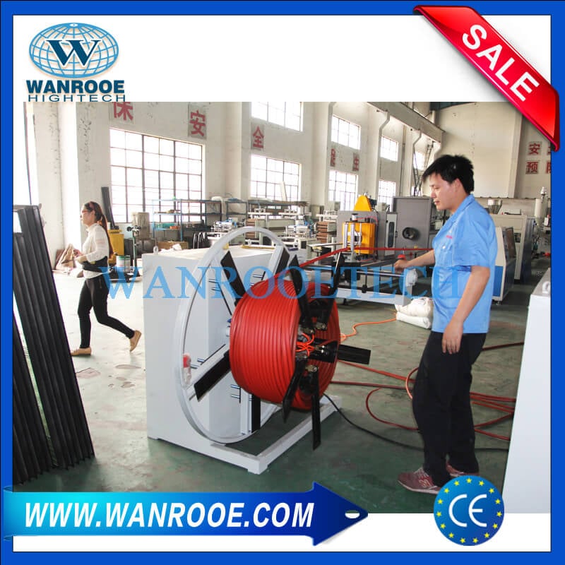 Máquina de extrusión de tubería de PEAD HDPE