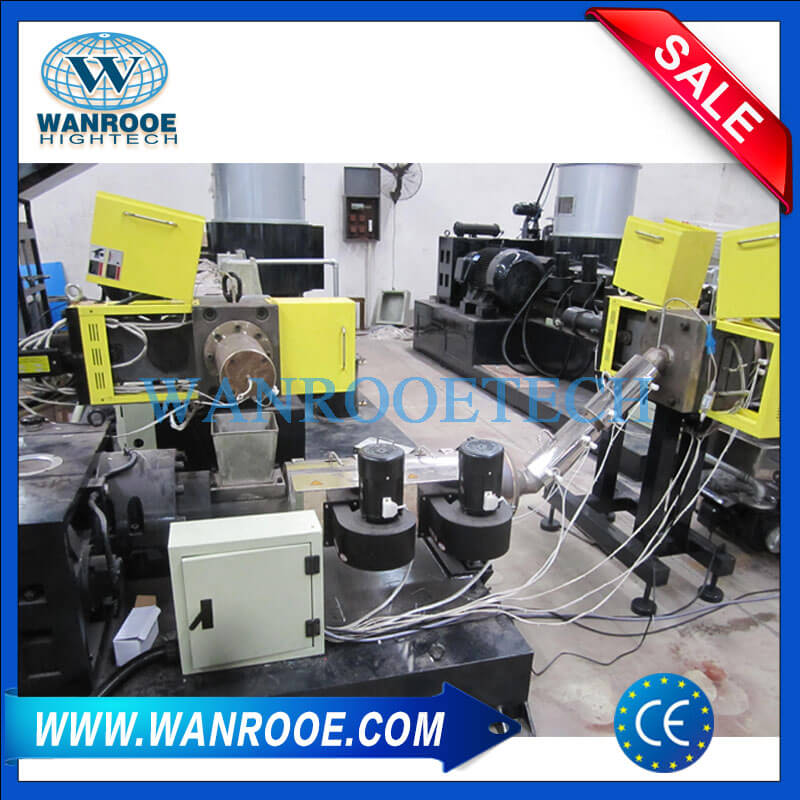 Second stage screw Extruder