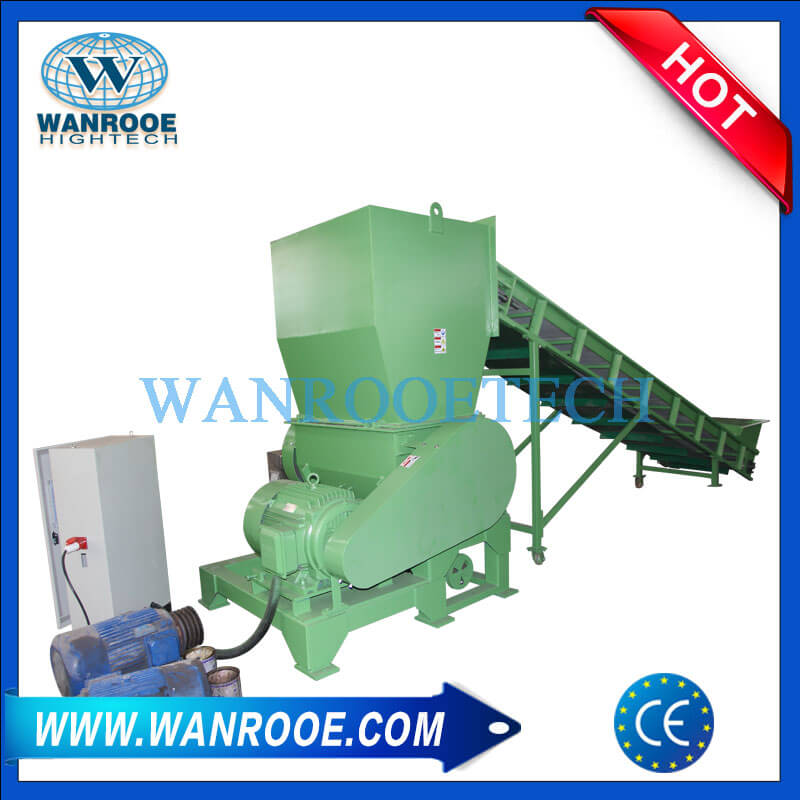 Tire Grinder Rubber Grinding Machine Plastic Crusher Machine from China Manufacturer WANROOE