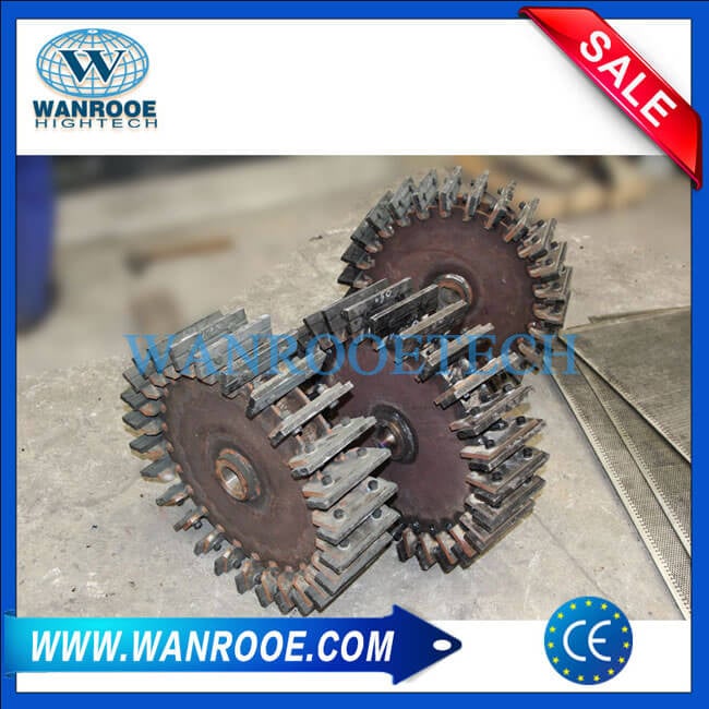 PVC  Regrind Material Pulverizer Mill blade PVC moler material pulverizador hoja de molino