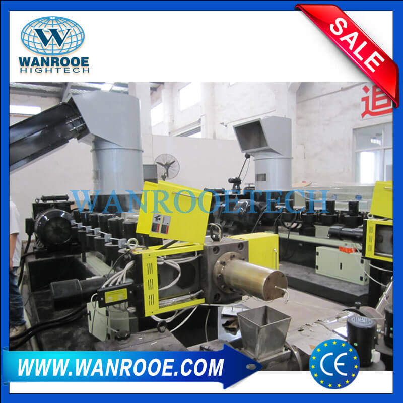 First stage screw Extruder