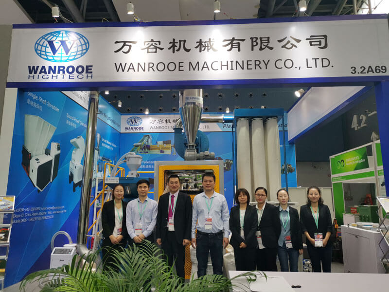 2019 chinaplas, Plastic Pulverizer, Plastic Crusher, Plastic Shredder, PET Washing Line, Plastic Pelletizing Machine