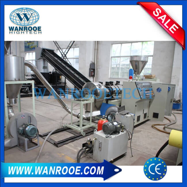 PVC Granule Making Machine Hot Cutting PVC Pelletizer 