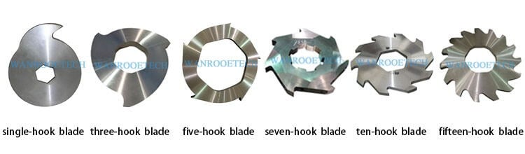 Double Shaft Shredder Blades