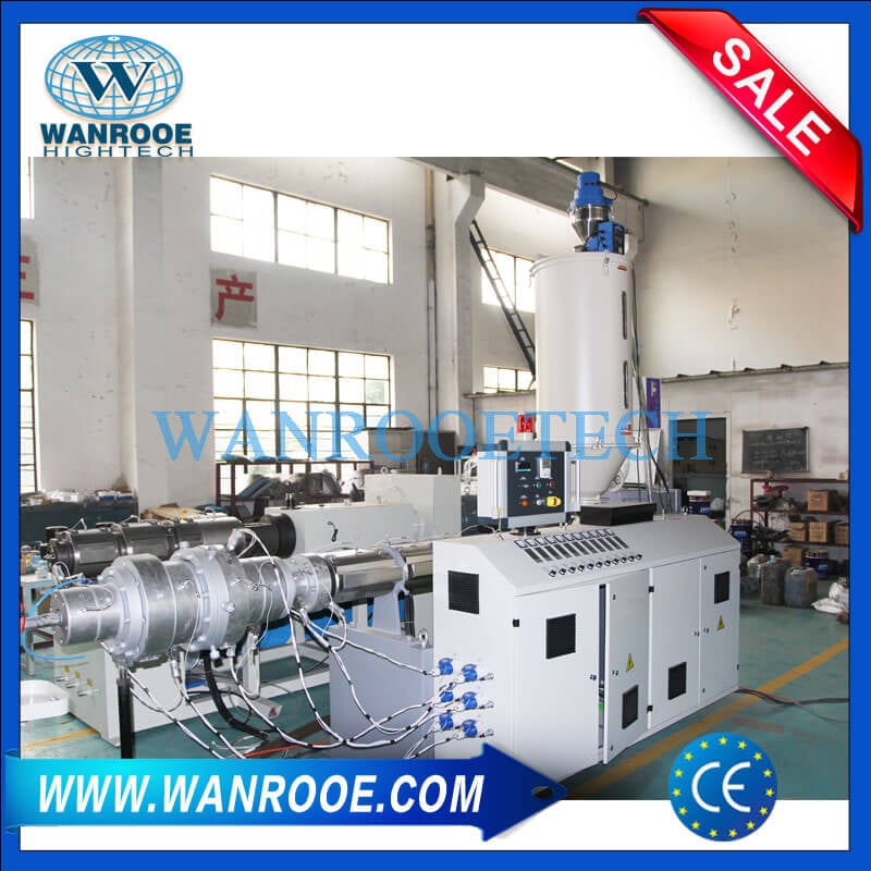 PP PE PPR ABS Single Screw Extruder