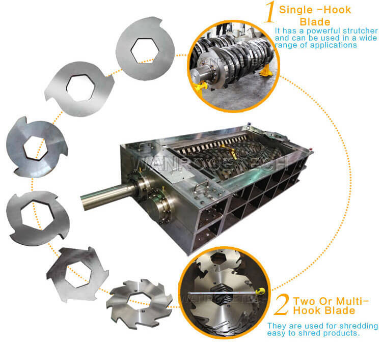 Trituradora de doble eje-máquina-5